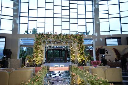 Mandap and Aisle / Walkway — Wedding decor — Westin
